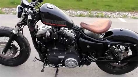 Harley Davidson Sportster Bobber 48 - YouTube