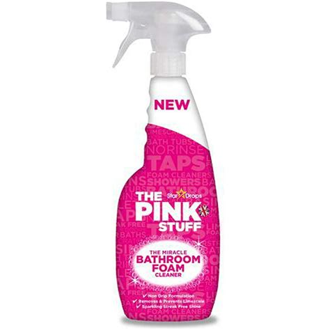 The Pink Stuff, The Miracle Bathroom Foam Cleaner 750ml Spray - Walmart ...