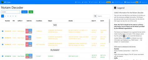 Notam Decoder - Professional Flight Planning - X-Plane.Org Forum