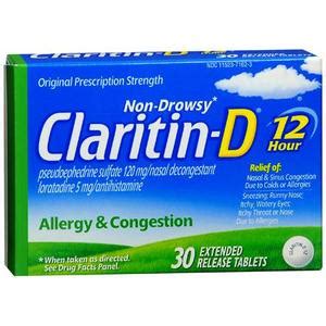 Claritin-D 12 Hour Allergy and Congestion Tablets Reviews – Viewpoints.com