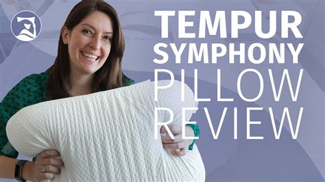 Tempur-Symphony Pillow Review - The Best Pillow For Combo Sleepers??? - YouTube