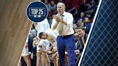 College basketball rankings: Losing coach John Beilein knocks Michigan ...