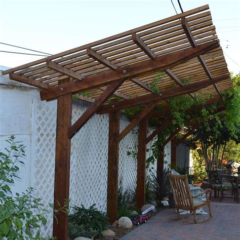 Cantilevered Trellis | Backyard shade, Backyard, Backyard pavilion