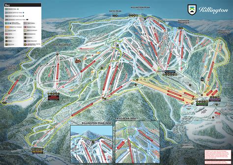 Killington Ski Trail Map Free Download