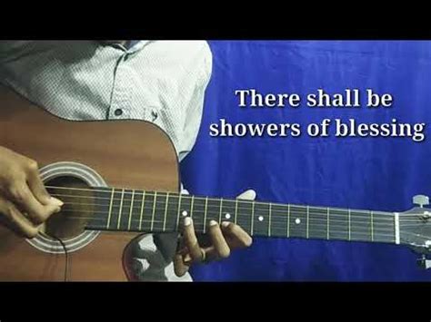 There shall be showers of blessing Song // Guitar tabs // Bunty ...