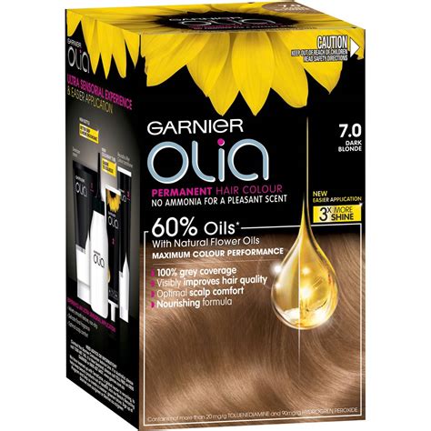 Garnier Olia 7.0 Dark Blonde 1pk | Woolworths