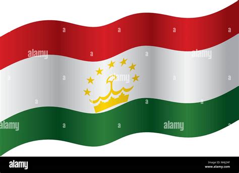 Tajikistan flag, vector illustration Stock Vector Image & Art - Alamy