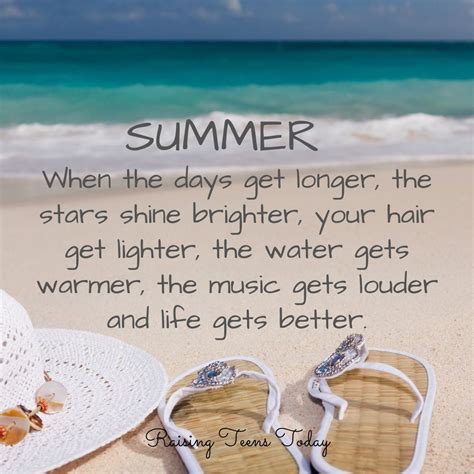 Summer Quotes 2 - Raising Teens Today