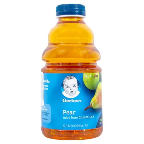 Gerber Baby Juice Pear 946ml Online at Best Price | Baby Juice | Lulu UAE