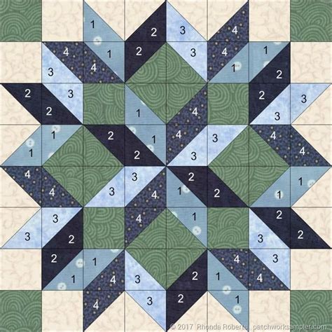 Free Carpenters Star Quilt Pattern | Pags-wa