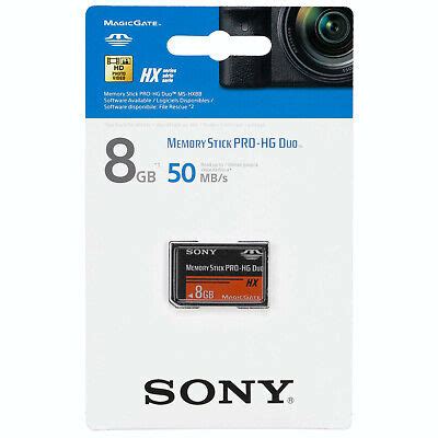 Sony 8gb Memory Card for Sony DSC H20 T110 T99 TX9 TX7 TX5 TX1 TX10 S2100 S2000 | eBay