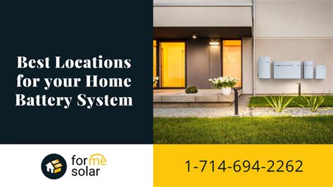 Best Locations for Your Home Battery System - Forme Solar