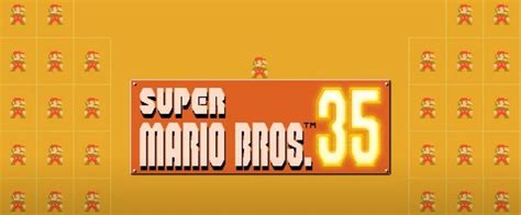 Take on the Challenge of Super Mario Bros. 35 Starting Today