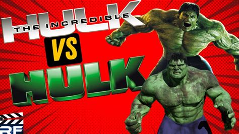 HULK 2003 VS 2008: WHICH INCREDIBLE HULK REIGNS SUPREME? - YouTube