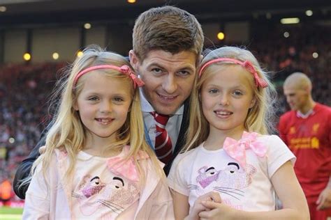 Steven Gerrard has shared the SWEETEST family photo ever