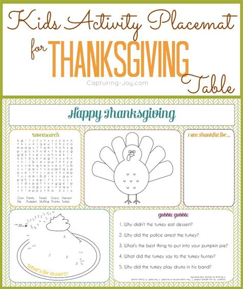 Thanksgiving Photo Booth Props - Free Printables