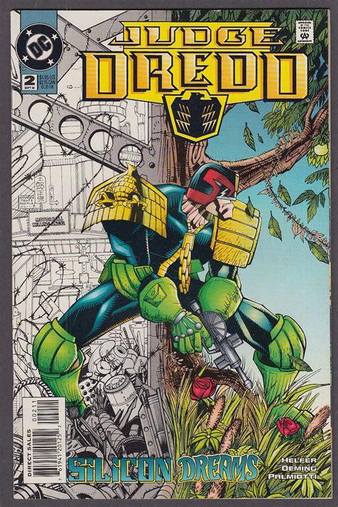 JUDGE DREDD #2 DC comic book 9 1994