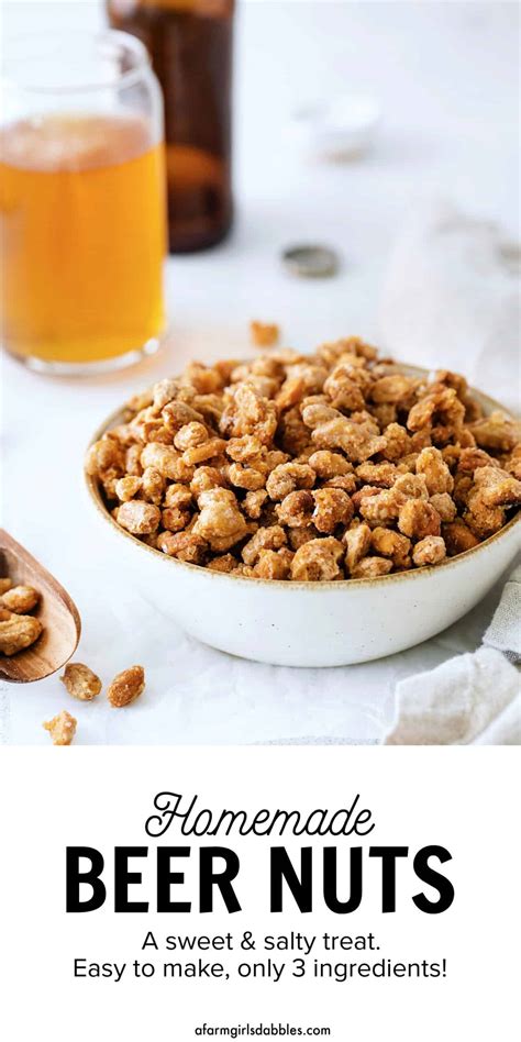 Easy Homemade Beer Nuts | A Farmgirl's Dabbles