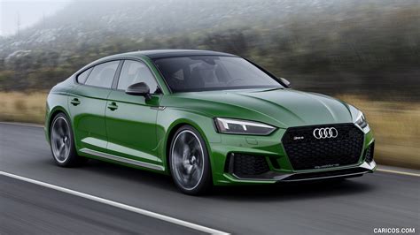 2019 Audi RS 5 Sportback (Color: Sonoma Green Metallic) - Front Three-Quarter | HD Wallpaper #42 ...