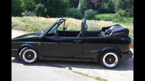 GOLF 1 CABRIOLET - YouTube