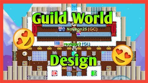 Growtopia Guild World Design Pictures | ReyErika GT - YouTube