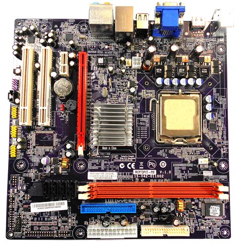 MCP73PVT-PM ECS PC Motherboard Intel LGA775 PCIe Ver:1.0 | Motherboards | Blackmore IT