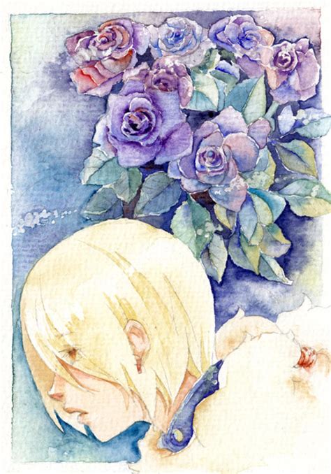 Roses Pourpres by meomeongungu on DeviantArt
