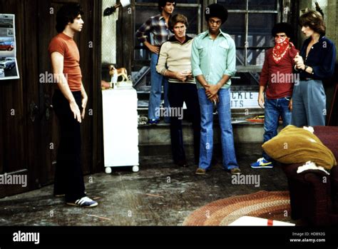 WELCOME BACK, KOTTER, John Travolta, Ron Palillo, Stephen Shortridge, Lawrence Hilton-Jacobs ...