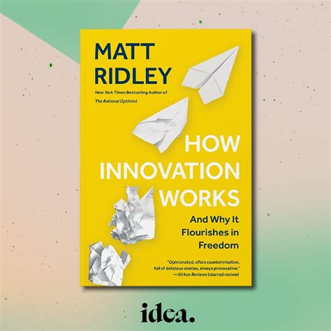 Matt Ridley: How Innovation Works [Book Insights and Lessons] — Play For Thoughts