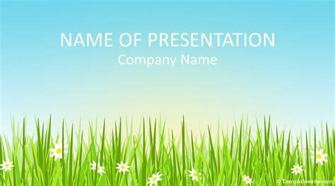 Spring PowerPoint Template - Templateswise.com