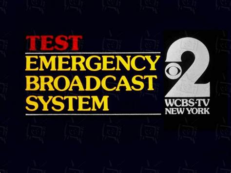 Test of the Emergency Broadcast System | Emergency, System, Emergency management