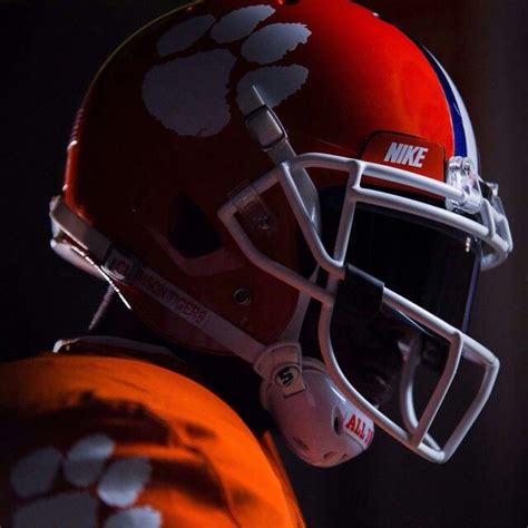 All In | Football helmets, Clemson tigers, Football