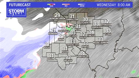 St. Louis weather forecast timeline: Tracking snow, sleet | ksdk.com