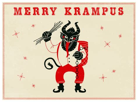 Merry Krampus wallpaper | MyConfinedSpace