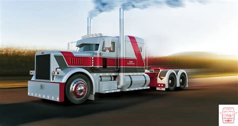 Peterbilt 389 Custom Design on Student Show