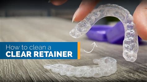 How to Clean a Clear Retainer & Other Retainer Instructions - YouTube