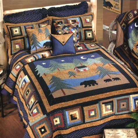 Midnight Bear Full/Queen Quilt Set