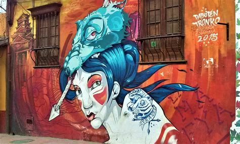 Bright and Vibrant Contemporary Colombia Street Art