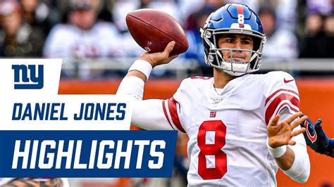 TOP Highlights from Daniel Jones' Rookie Season | 2019 New York Giants ...