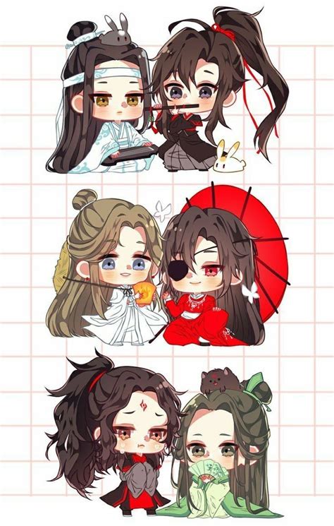 MDZS Fan Art | Anime chibi, Cute drawings, Cute chibi