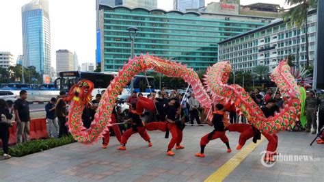 Mengenal Liong, Tarian Naga China dalam Perayaan Tahun Baru Imlek - TribunNews.com