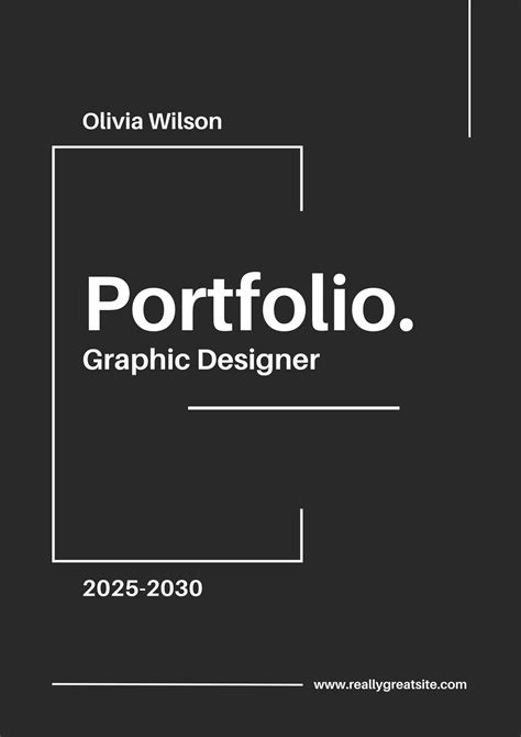 Architecture Portfolio Cover Page Examples