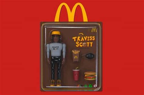 Fast Food Meal Rapper Figurine : travis scott toy