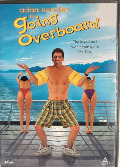 DVD 1989 Movie Titled Going Overboard Starring Adam Sandler - Etsy