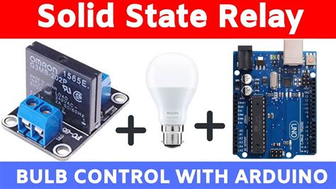 Solid state Relay Connection With Arduino - YouTube