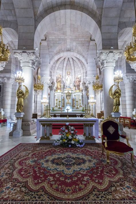 Interior View of Almudena Cathedral - Madrid Editorial Photo - Image of interior, historic ...