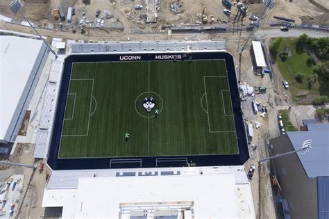 Turf installed at new UConn soccer stadium - The UConn Blog