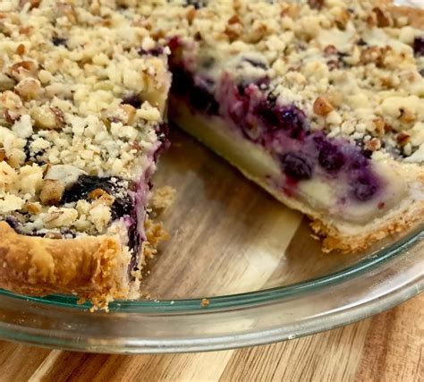 Blueberry Cream Pie Recipe