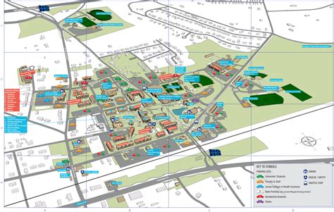 Wingate University Campus Map – Map Vector