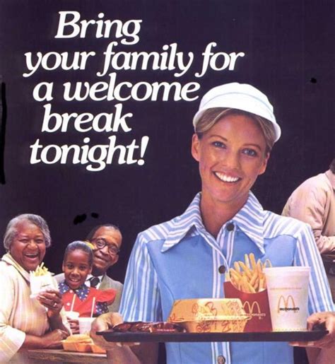 old McDonalds ad deserve a break today | Mcdonalds, Vintage food posters, Vintage advertisements